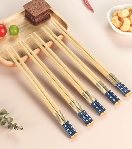 200 Pairs Bamboo Chopsticks Reusable (200 Count)