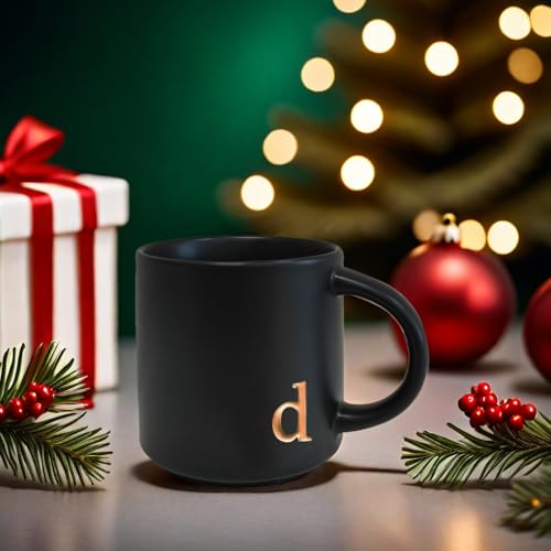 Black Ceramic Coffee Mug