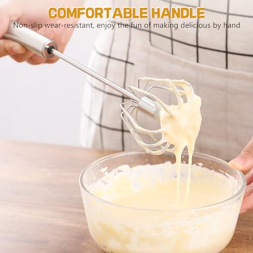 Stainless Steel Whisk Set 8" 10" + 12" Semi