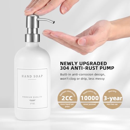 Glass Soap Dispenser