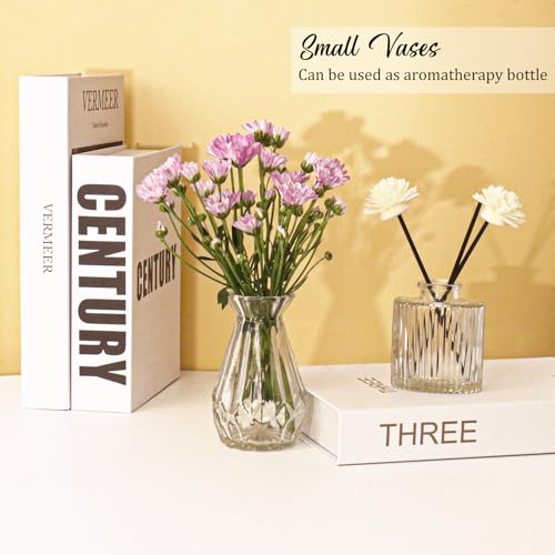 Set of 36 Glass Bud Vases Small Flower Vases for Centerpieces (36 Count)