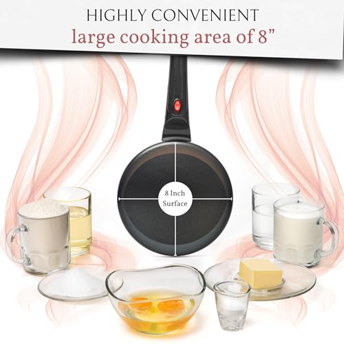 Black Electric Crepe Maker