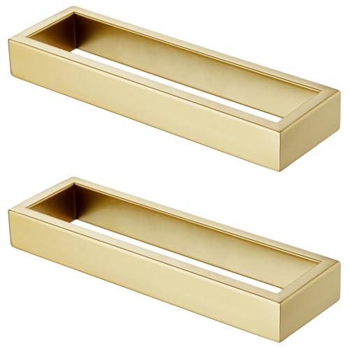 Towel Rings Brushed Gold Hand Towel Bars 9 (2 Count)