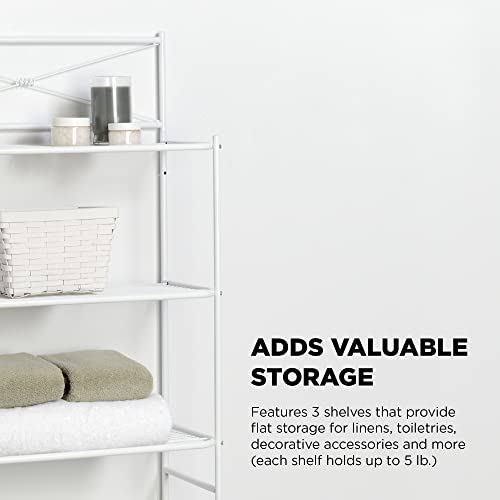 Over the Toilet Storage Shelf Space Saver
