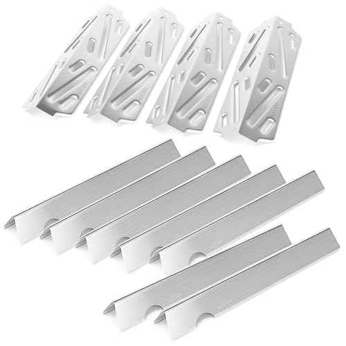 SUS304 Heat Deflectors & 17" Flavorizer Bars for Weber Genesis 2 400 Series