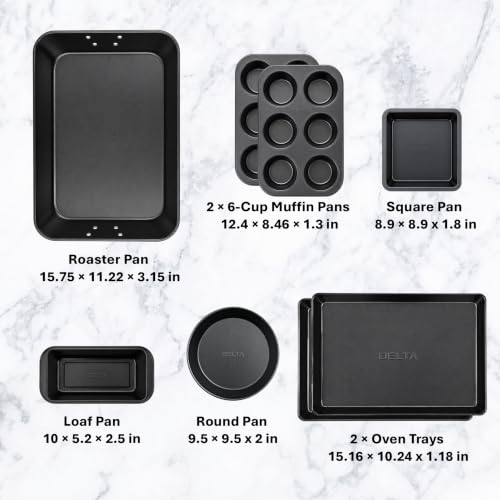 Stackable Nonstick Bakeware Set