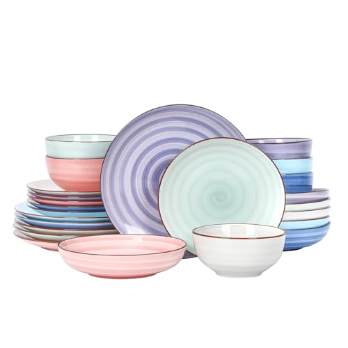 Ceramic Plates and Bowls Set