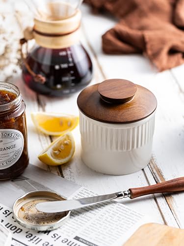 Butter Crock with Lid for Countertop