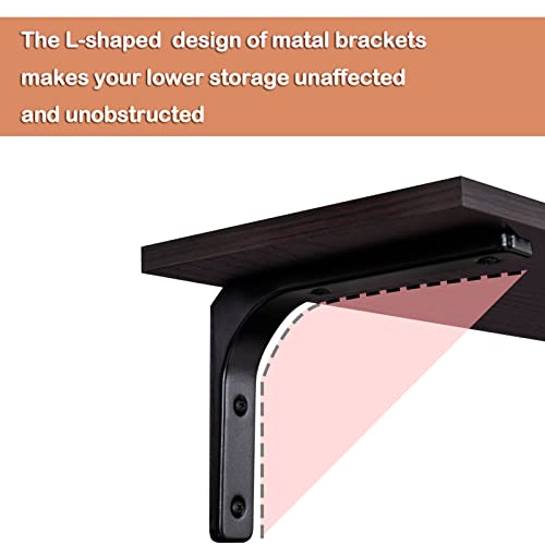 Long Wall Shelves (2 Count)