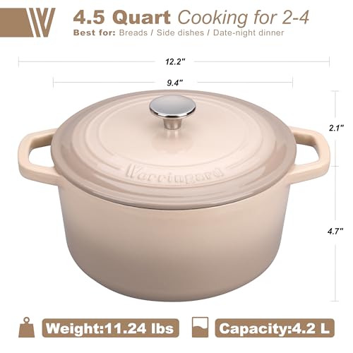 Enameled Cast Iron Dutch Oven Pot with Lid