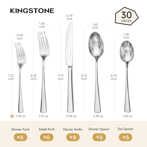 18 10 Flatware set for 6 (30 Count)