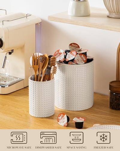 LYDIA Ceramic Utensil Holders (2 Count)