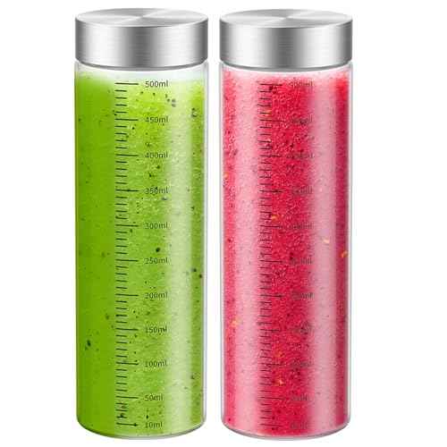 18 Oz Glass Bottles (2 Count)