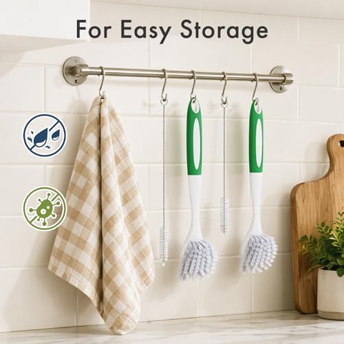 Dish Brush with Handle (2 Count)