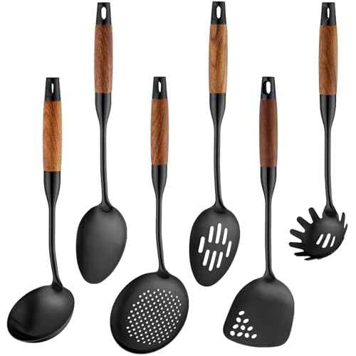 18 10 Stainless Steel Kitchen Utensils Set (6 Count)