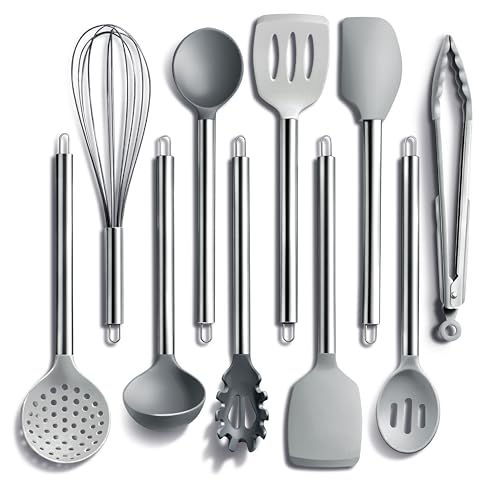 Silicone Cooking Utensils (10 Count)