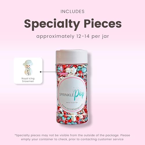 Oh Snow Cute Sprinkle Mix (4 Count)