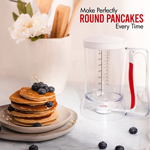 Mess Free Pancakes Pourer & Cupcake Batter Dispenser