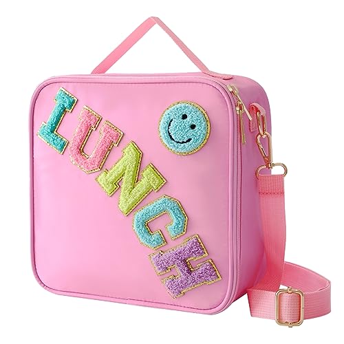 Insulated Lunch Bag With Adjustable Shoulder Strap