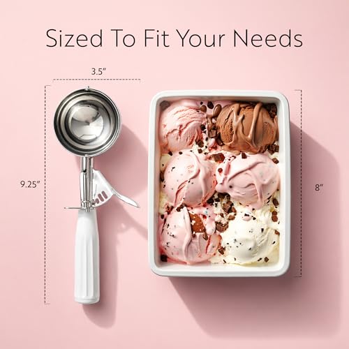 Met Lux 4.66 Ounce Portion Scoop 1 Trigger Release Cookie Scoop
