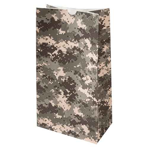 Camouflage Paper Bag (100 Count)