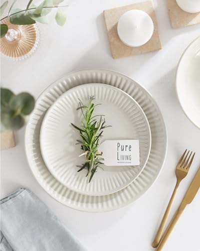 16 Piece Stoneware Dinnerware Set for 4 (16 Count)