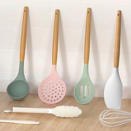 Silicone Cooking Utensils Set (14 Count)