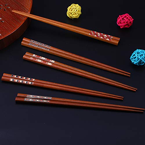 Handmade Japanese Chopsticks Reusable Natural Wooden Chopstick with Box