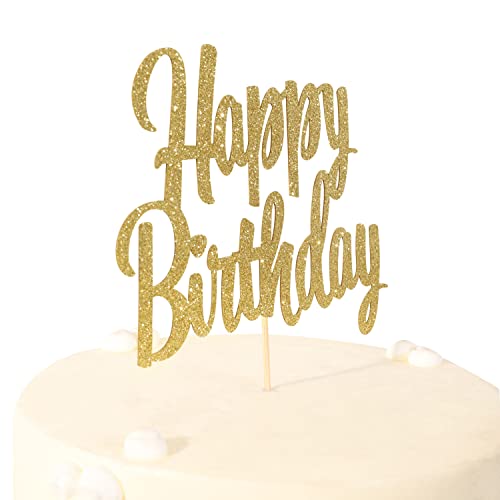 Happy Birthday cake topper