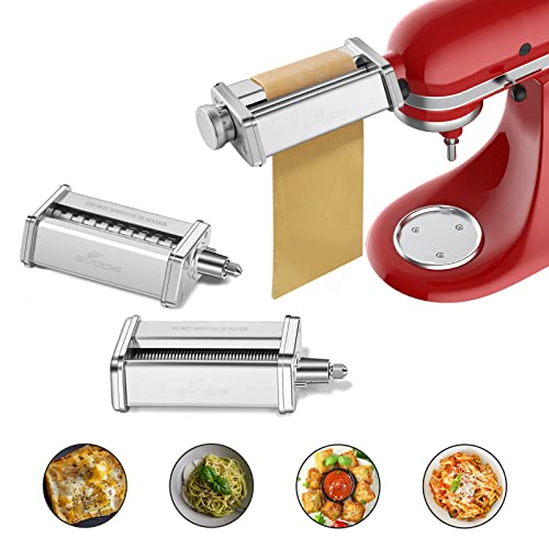 3Pcs Pasta Attachment for KitchenAid Stand Mixer