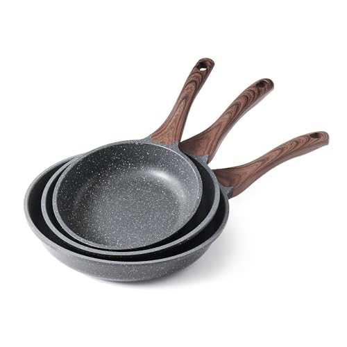 Nonstick Frying Pans (3 Count)