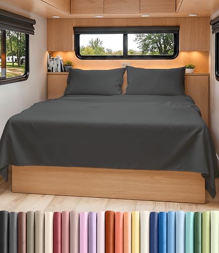 Short Queen Size 4 Piece Bed Sheet Set (4 Piece Set)