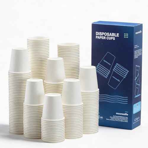 Disposable Paper Coffee Cups 3 oz 1000 Count