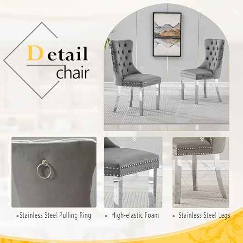 7 Piece Luxury Dining Room Set
