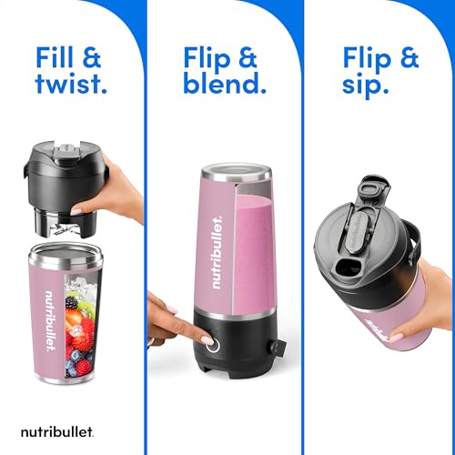 Flip Portable Blender with Insulated Cup