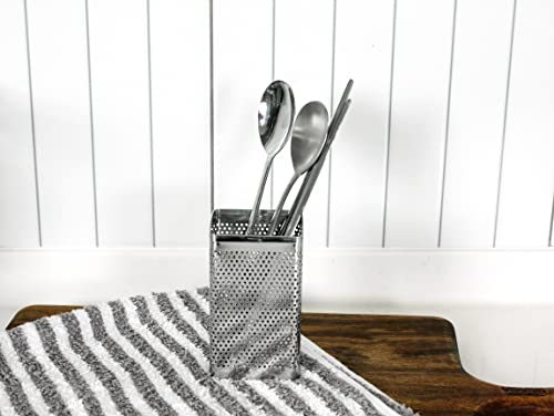 Kitchen Utensil Chopsticks Perforated Holder with Hooks