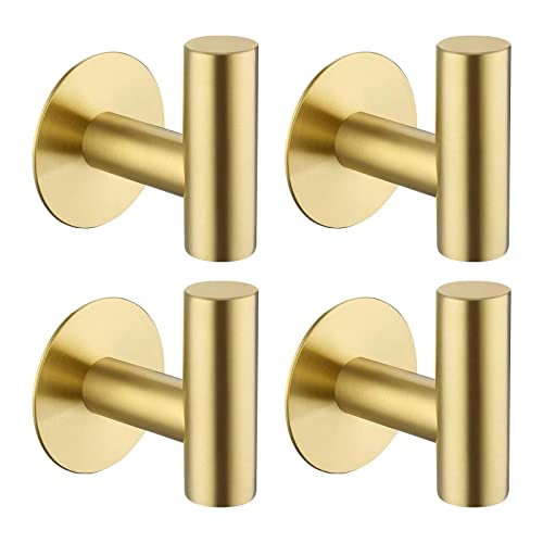 Adhesive Towel Hooks (4 Count)