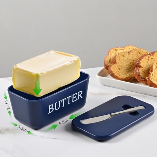 Butter Dish With Lid And Knife