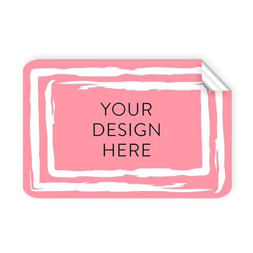 Custom Vinyl Stickers Your Image (100 Count)