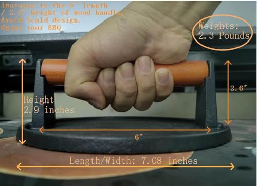Burger Press 7.08" Round