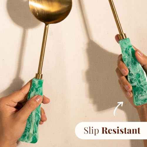 Resin Metal Salad Servers (2 Count)