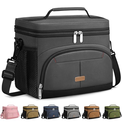 Lunch Box for Men Women Insulated Lunch Tote Cooler Bag Lunchbox