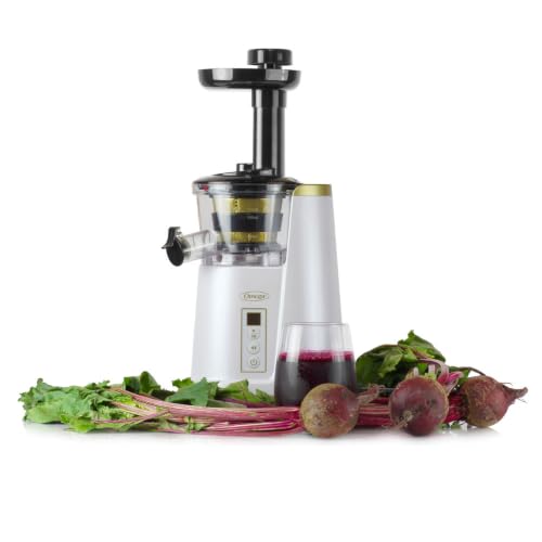 Juicer Cold Press 365 Vertical 65 RPM Slow Masticating Compact Extractor for Fruits and Vegetables with 3 Stage Auger & BPA
