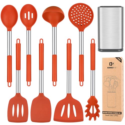 Silicone Kitchen Utensils Set (8 Count)