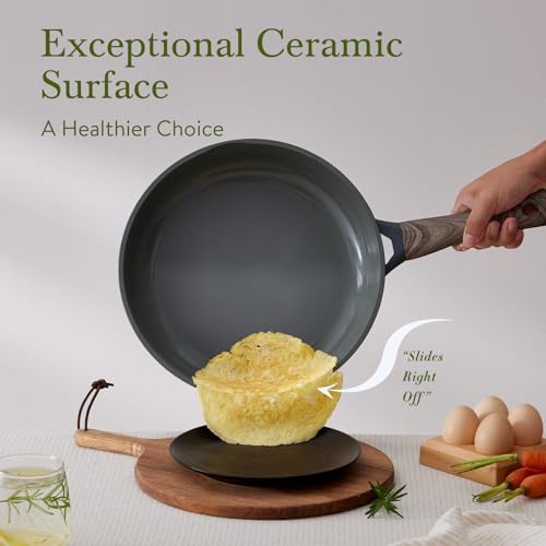 22 Piece Ceramic Cookware Set