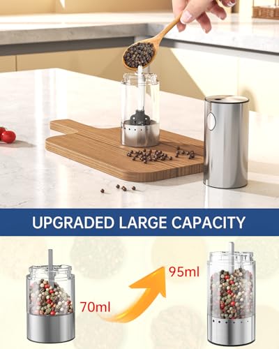 Stainless Steel Electric Pepper Grinder