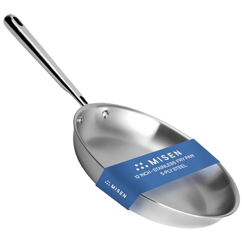 5 Ply Stainless Steel 12" Frying Pan