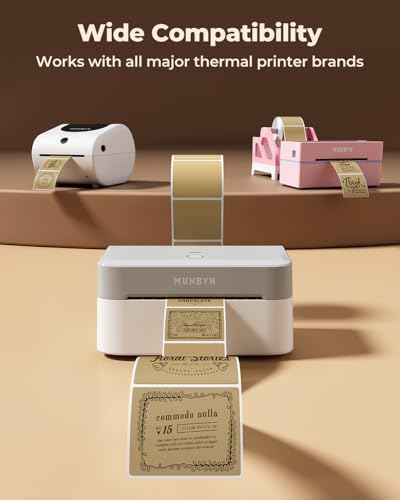 2x2 Thermal Labels (750 Count)