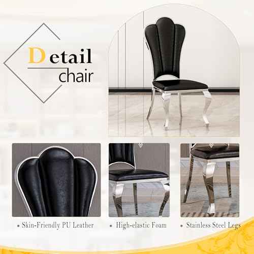 7 Piece Luxury Dining Room Set (7 Count)