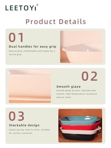 Ceramic Small Baking Dish (2 Count)